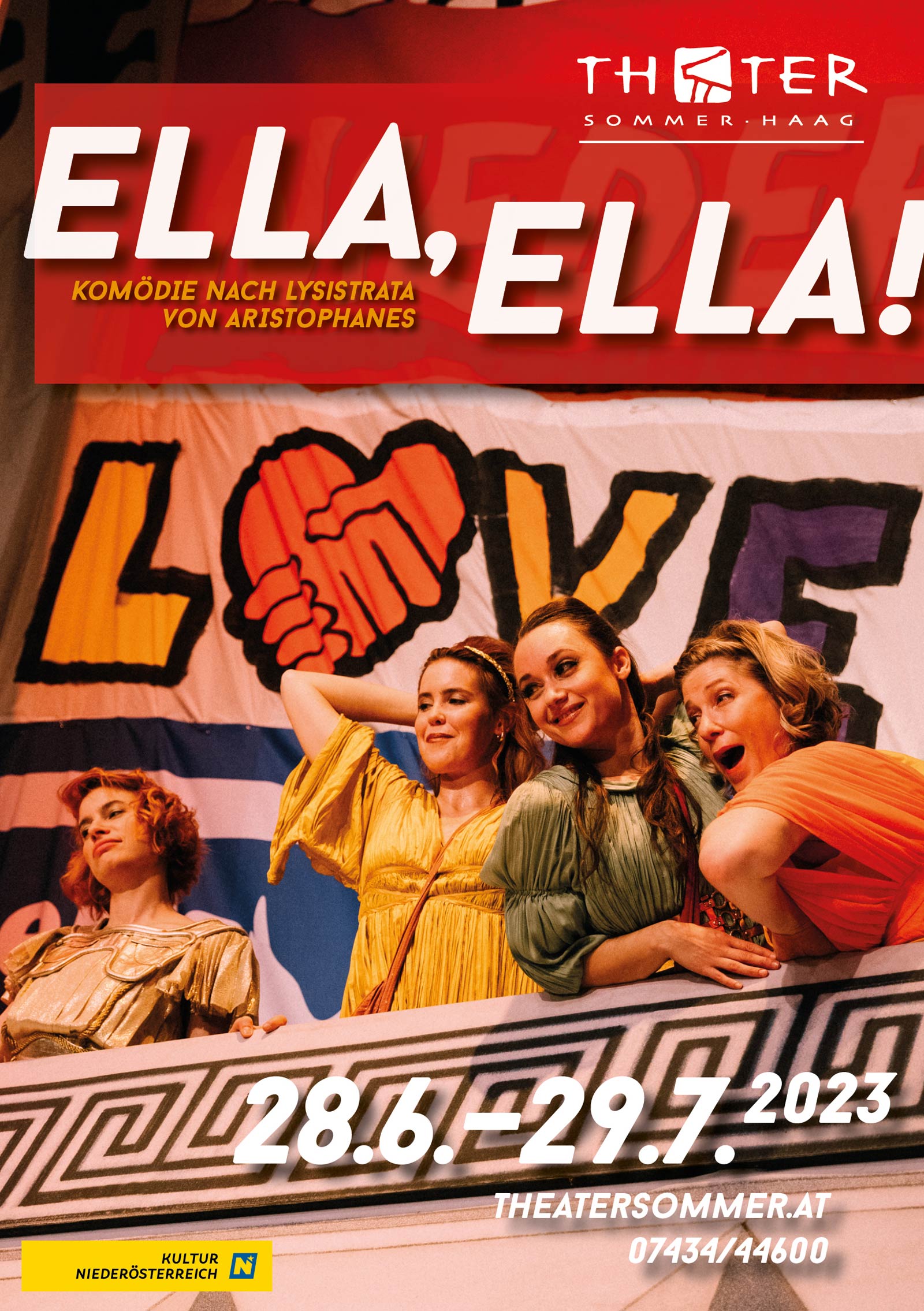 Theatersommer Haag 2023 - Ella, Ella - Komödie